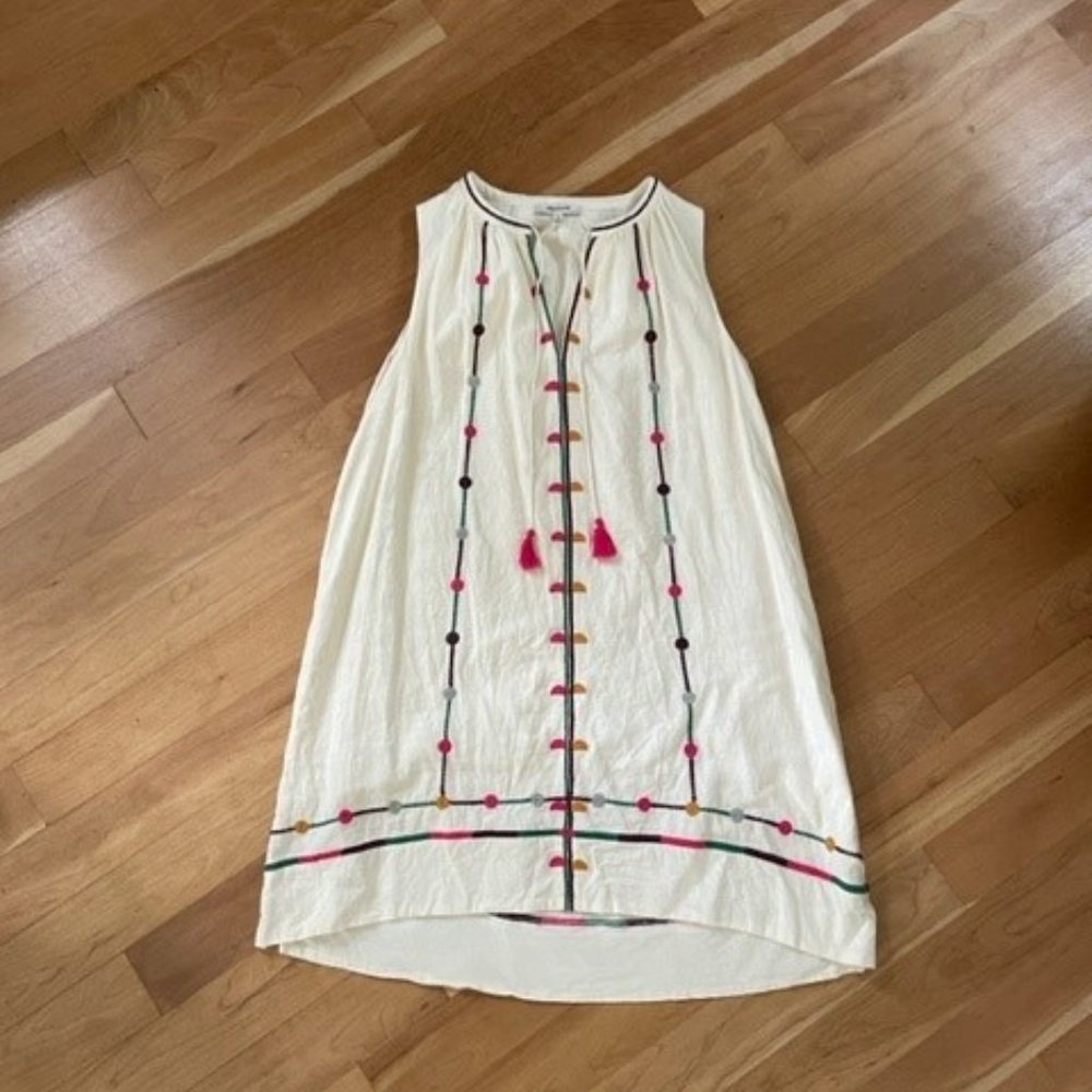 Madewell Embroidered Dress